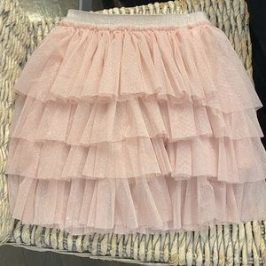 Zara kids, 4 tier, ruffle tulle skirt.